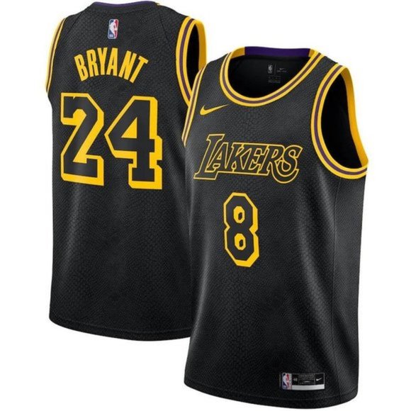 kobe bryant 8 jersey black